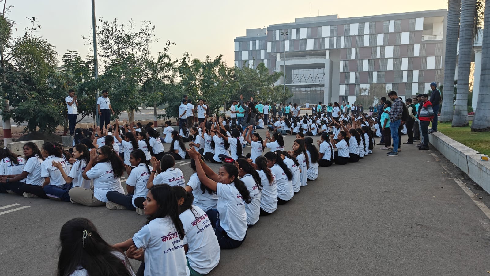  Mr. K. C. Patil, along with the students of the Career Sansad, Smt. Sharadchandrika Suresh Patil College of Pharmacy, Chopda, successfully participated in the 5-Day State-Level Convention held from 3